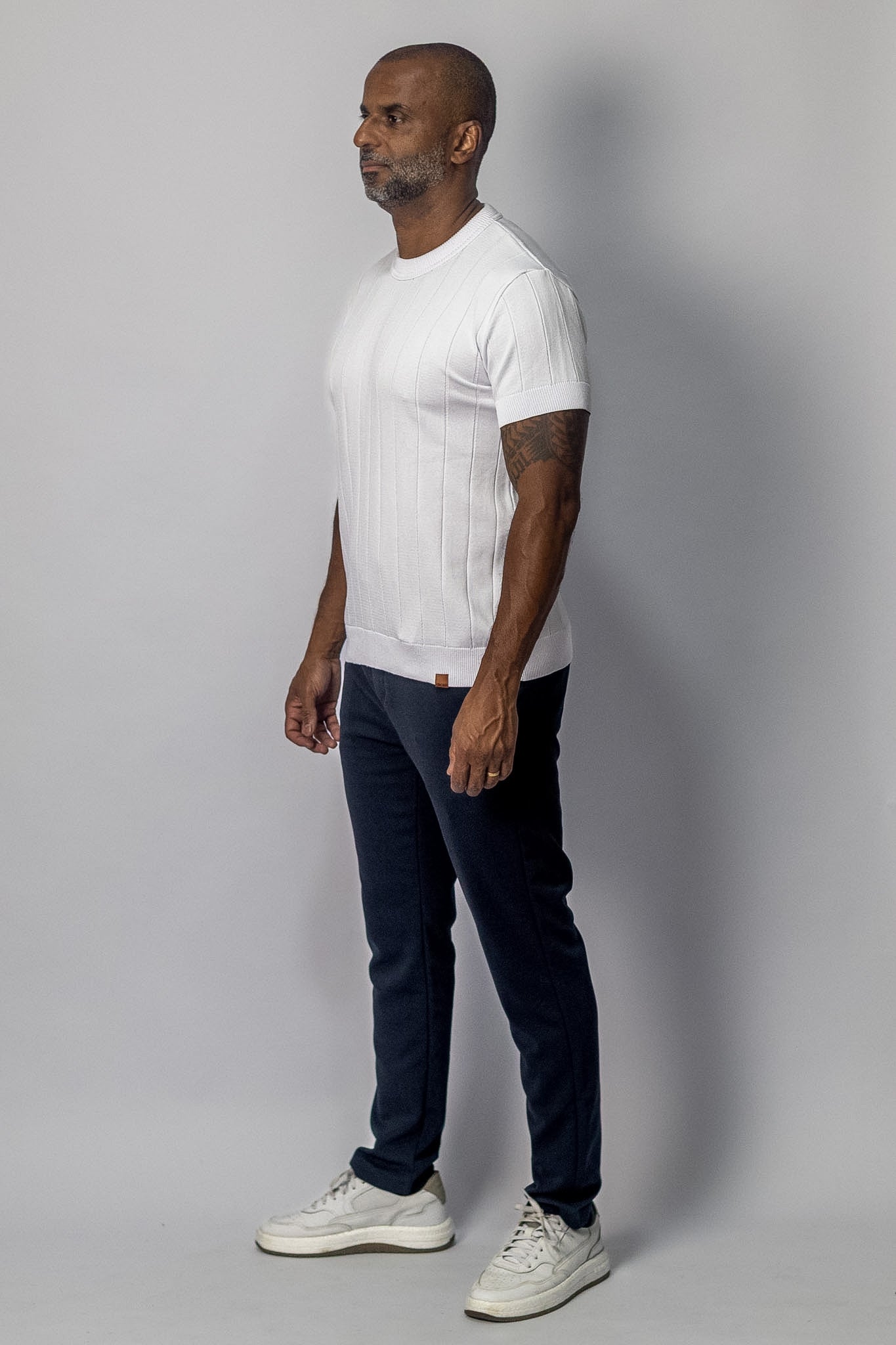 Camisa Tricô Gola Careca Oborn