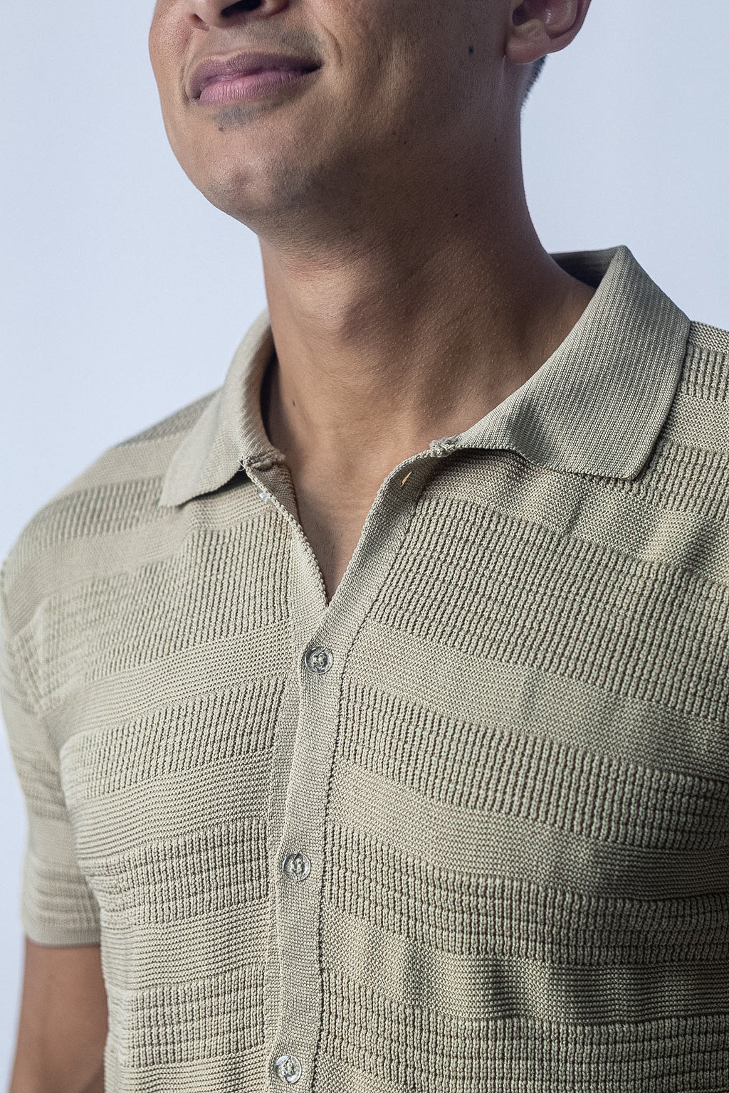 Camisa Polo Tricô Manga Curta Oborn
