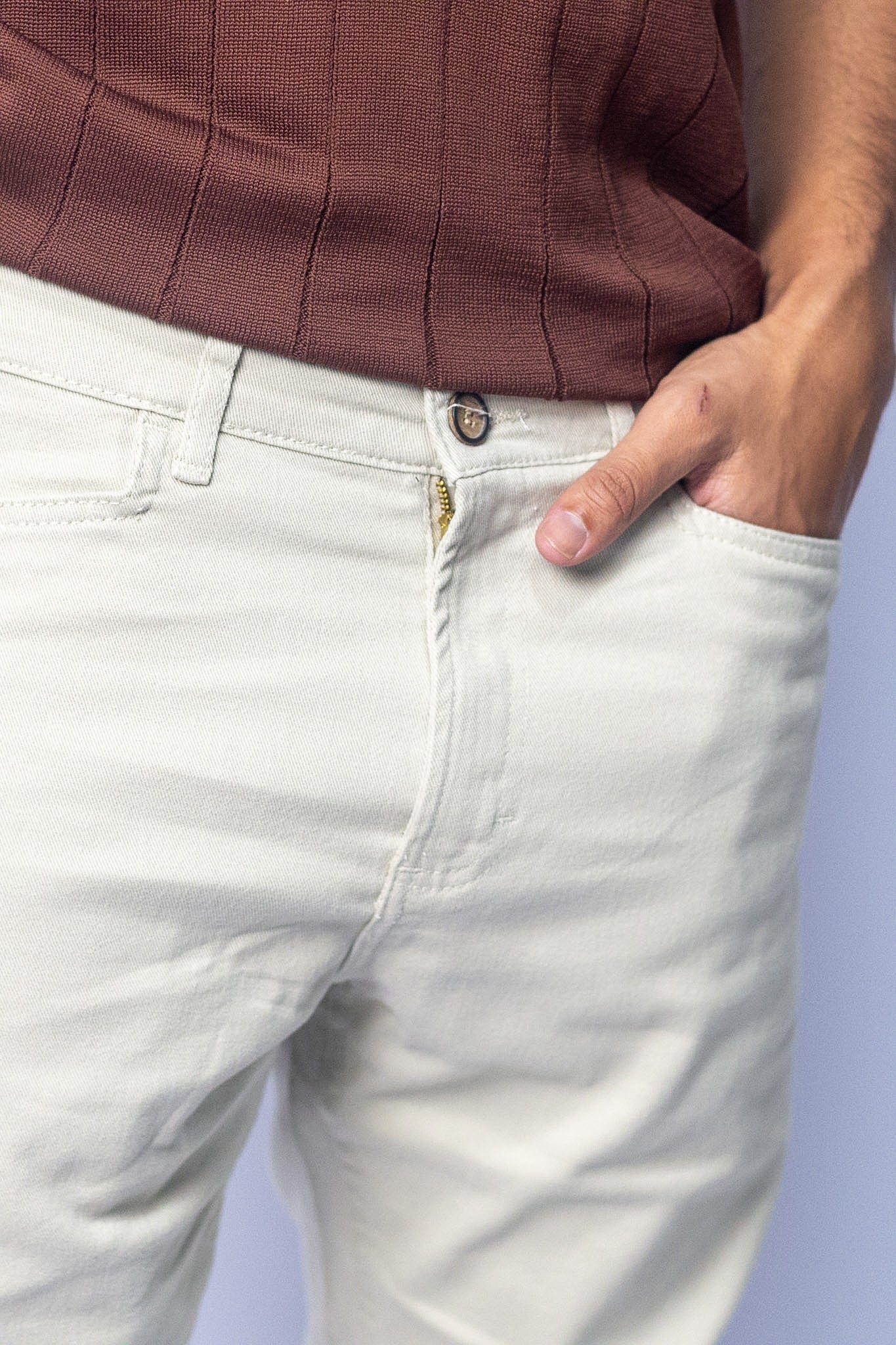 Calça Jeans Slim Bolso Aviador Oborn
