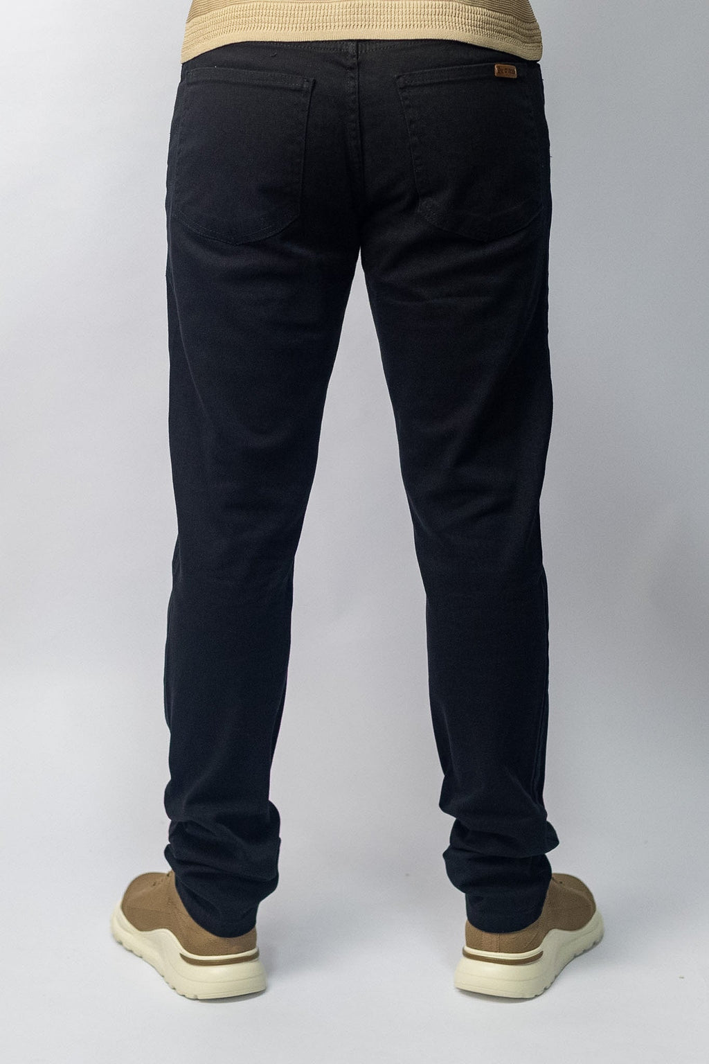 Calça Jeans Slim Bolso Aviador Preta - foto 5 de 5