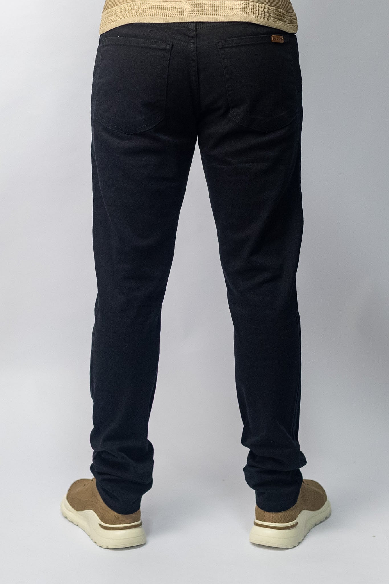 Calça Jeans Slim Bolso Aviador Preta - foto 5 de 5