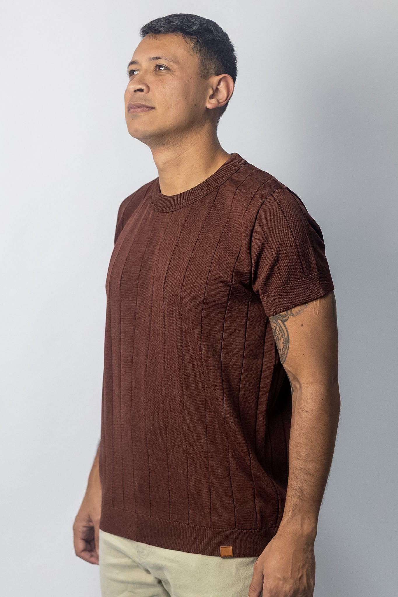 Camisa Tricô Gola Careca Oborn