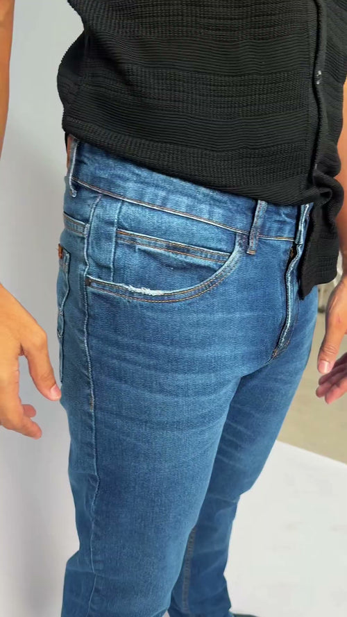 Calça Jeans Slim Oborn