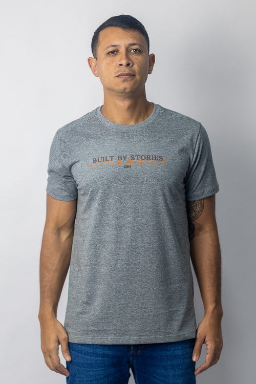 Camisa T-Shirt Cinza - foto 1 de 4