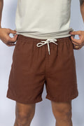 Short Linho Marrom - foto 1 de 3