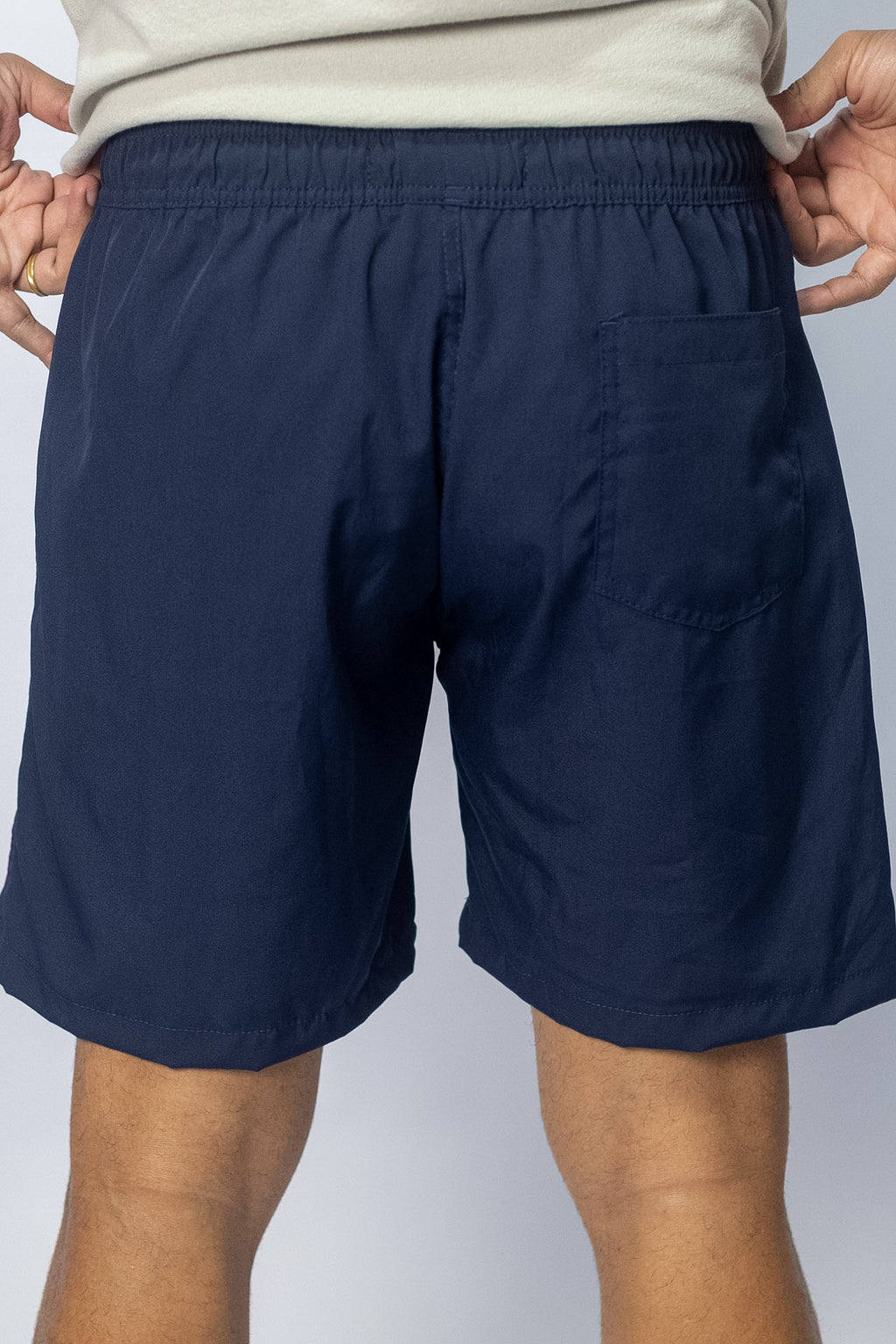 Short Tactel Esportivo Azul - foto 4 de 4