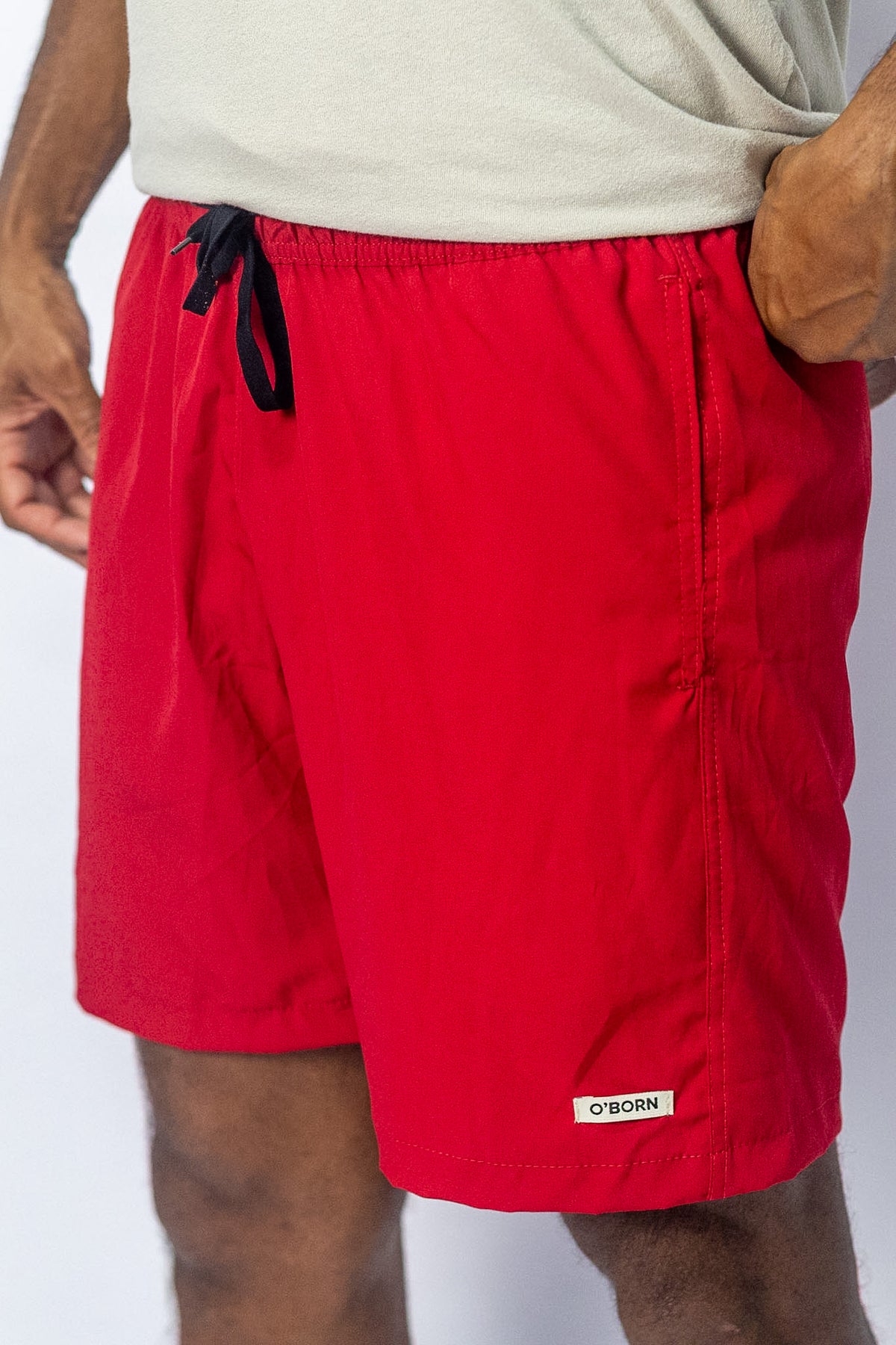 Short Tactel Esportivo Vermelho - foto 1 de 3