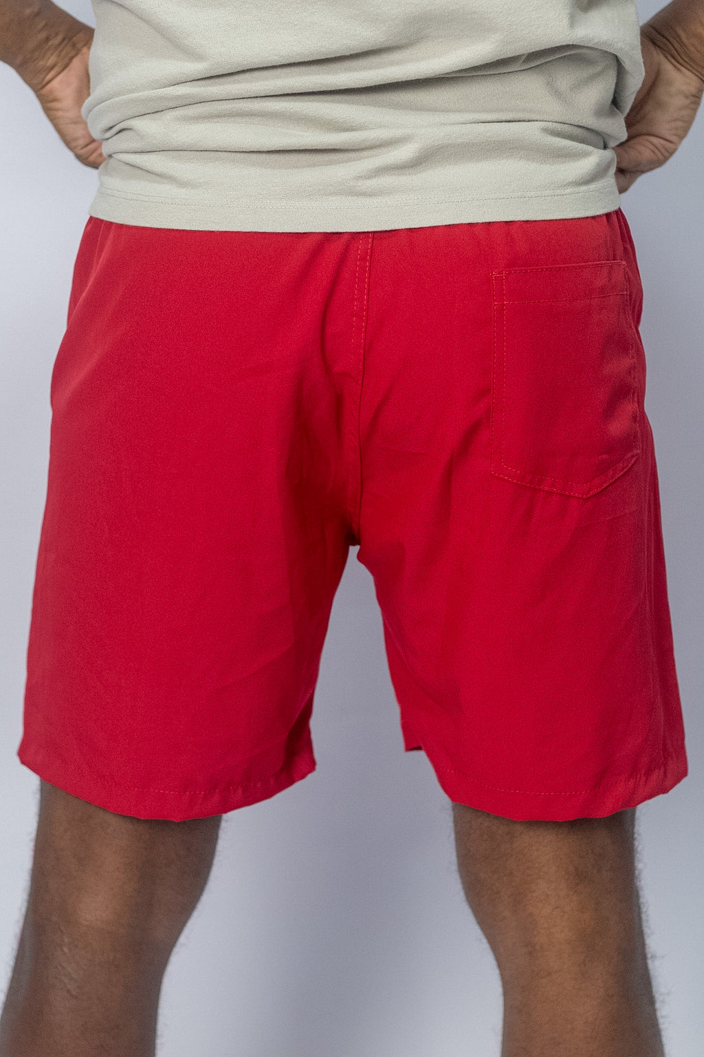 Short Tactel Esportivo Vermelho - foto 3 de 3