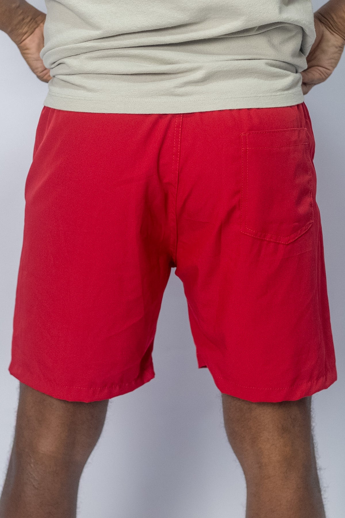 Short Tactel Esportivo Vermelho - foto 3 de 3