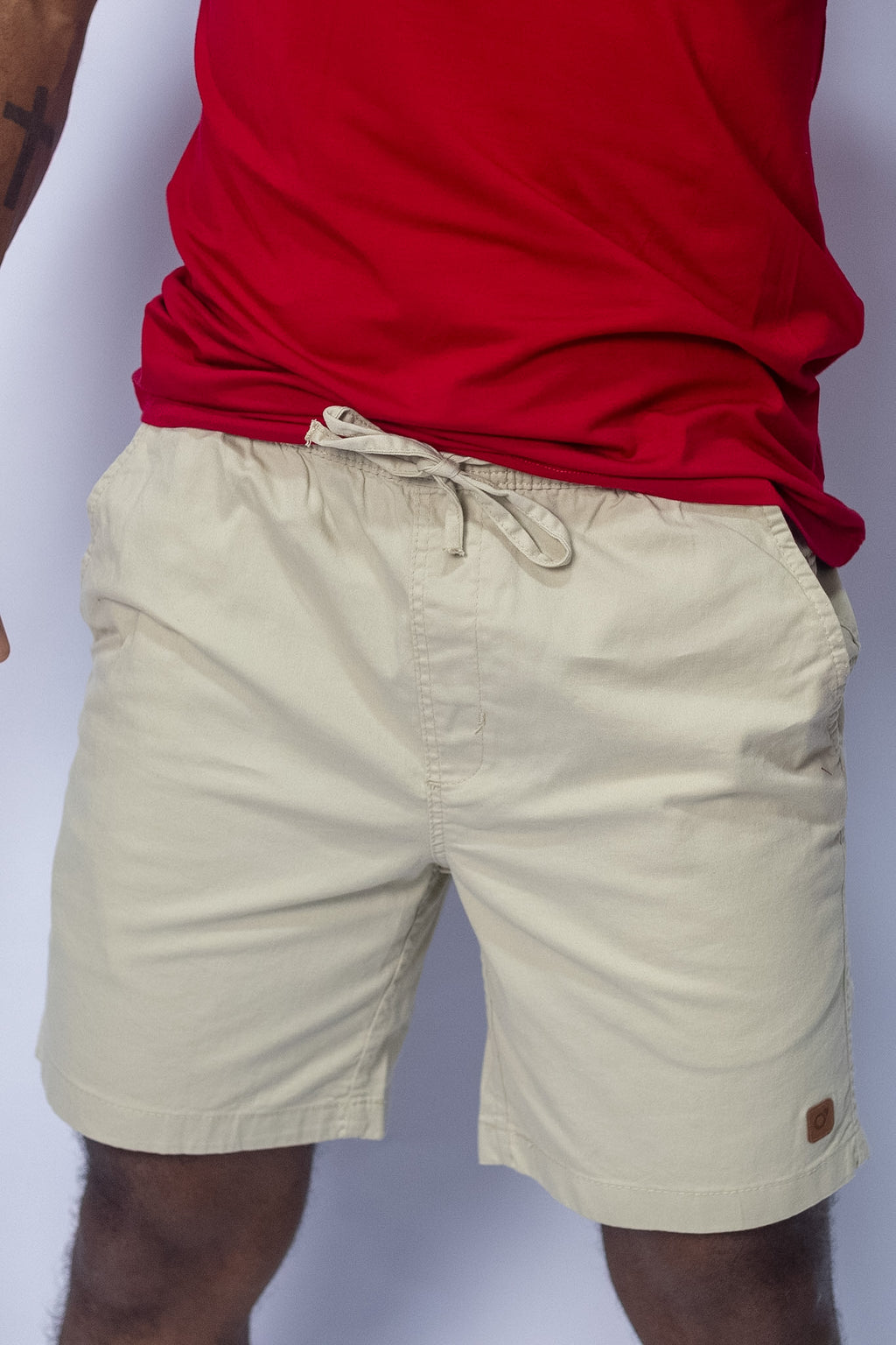 Short Sarja Bege - foto 1 de 3