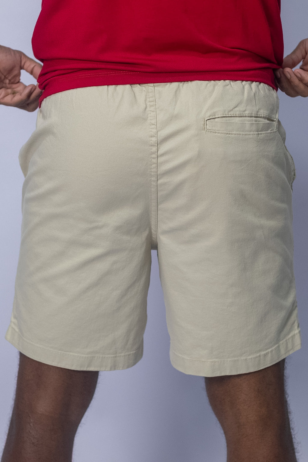 Short Sarja Bege - foto 3 de 3