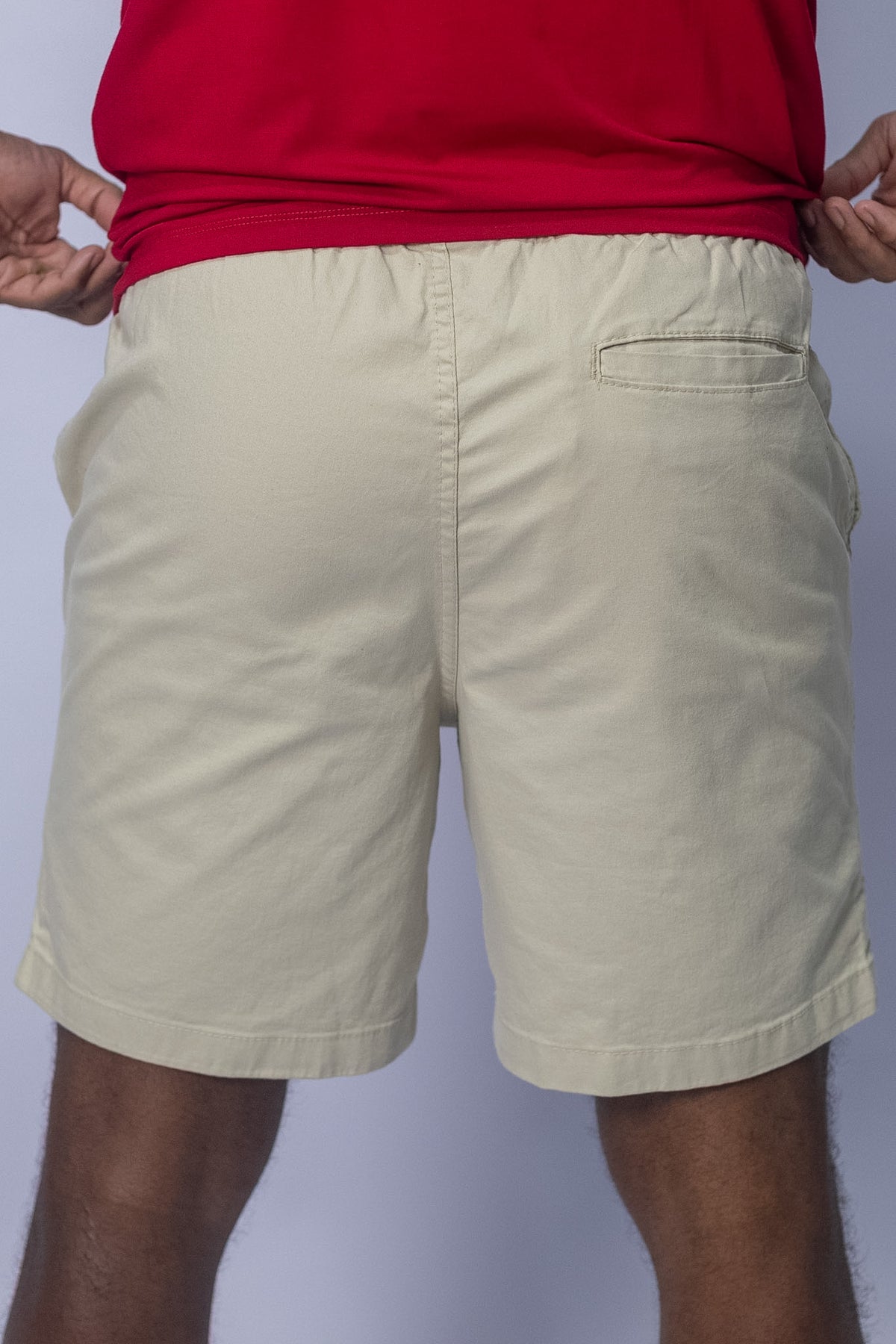 Short Sarja Bege - foto 3 de 3